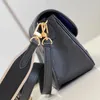 9a Designerin Diane Bags 23 cm echtes Leder High Imitation Klappe Geldbeutel Mode Frauen Handtaschen Doppel Schultergurte