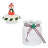 Bouteilles de stockage Gifts Clear Holder Christmas Xmas Party Favors Container