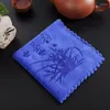 Servilletas de té, servilleta gruesa de China, paño de cocina absorbente de agua de felpa, juego de alfombrilla de taza aislante para tetera, accesorios