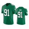 Philadelphiaeaglesmen #62 Jason Kelce 11 A.J.Brown 1 Jalen Hurts 6 Devonta Smith Women Youth Kelly Green Custom Alternate Limited Jersey