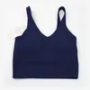 lu-99женский спортивный бюстгальтер, сексуальная майка, обтягивающий жилет для йоги с накладкой на грудь, мягкая спортивная одежда для фитнеса, индивидуальный логотип luluslemon