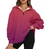 Women's Hoodies Fashion Casual Warm Sweatshirt Long Sleeve V Zip Hoodie Ladies Tall Sweatshirts Shirt Under 10