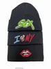 Beanieskull Caps Trend Hip-hop Skateboard Cold Hat Sex Records Matty Boy Embroidered Leather Knitted Hat Men and All-match Hat 230324c8ff