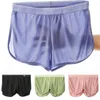 Underpants Men Home Shorts Solido colore rimbalzante sciolto Maglie fine traspirante Maglie di asciugatura rapida Sum