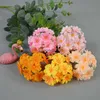 Couronnes De Fleurs Décoratives 5 PCS Artificielle Faux Soie Fleur De Cerisier Tête De Fleur Pour Bricolage Mariage Maison Guirlande Chapeaux Wearth Accessoires Décoratifs Accessoires HKD230818