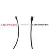 Microfoni MicWL MINI MINI MINIATURA MICROPHONE LAVALIER HIDDEN PER SENNHEISER EW100 300 500 G2 G3 G4 Sistema di microfoni wireless L322 HKD230818