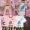 23/24 palermo mens soccer jerseys segre damiani saric buttaro brunori home Away 3RD whie football shirts short sleeve uniform