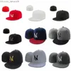 Ball Caps 24 Styles NY Letter Baseball Caps Casual Style Gorras Sport Hip Hop Men Women Brand Vol gesloten gepaste hoeden Z230818