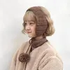 Ear Muffs Ins Cute Knitted Bag Soft Sister Strap Autumn and Winter Protection Warm Velvet Earmuffs Female Retro 230818