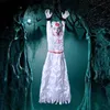 Other Event Party Supplies Hanging Ghost KTV Bar Halloween Decorations Ghoul Halloween Horror Props Ghost Lighted Eyes Body Haunted House Garland Doll 230817
