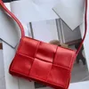 Crossbody Bag 7A Cassettes BottEvenets Woven Intreciato Classic Candy Wax 6 Flap Counter Quality676D