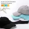 Boll Caps 2023 Fashion Unisex Ejressed Dad Hat för High Bun Classic Plain Cotton Baseball With Hole