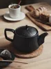 Mugs Kinglang Japanese Tea Set Creative Ceramic Kung Fu Teapot Cup Home Restaurang Kaffered Dessert Water 230818