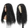 Perucas sintéticas baratas 24 polegadas Afro Afro Kinky Curly peruca sintética Pré -arrancada Cabelo natural Cabelo natural 100% de renda de renda de renda