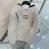 Channels France Paris Designer Dames Knits shirts slijtage met voorletter borduurwerk comfortabel breien kanaal hoodie sweater 253