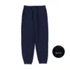 Herrbyxor 2023 Spring Warm Fleece Jogger Men Drawstring Loose Track Trousers Bekväma Plus Size Gym Wear