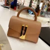 Briefcases Evening Bags Demellier Womens Bag 2023 New Small Pack Nano Montreal Cowhide Handheld One Shoulder Crossbody Bag