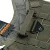 Одежда для собак отличная элита Spanker Harness K9 Training Vest Bight Работающий, регулируемый патруль 230817