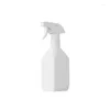 Бутылки для хранения 300 мл PE Белый триггер спрей 10 унций Высококлассник Пластиковый космотический распылитель упаковки