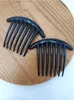 2PCS 7 Teeth Material Plastic Hair Comb Headdress Comb with Teeth Insert Comb Lady Hair Accessories