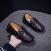 NK Sneakers Fashion oryginalne skórzane dzieci chłopiec designerka mocassin dziecięce dzieci szkolne buty dla dziewcząt chłopców swoboda mokasyna J230818 gg