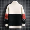 Men's Sweaters 2023 Fall Winter Soft Warm Mink Cashmere Sweater Long Sleeve Turtleneck S Fashion Korean Style Pullover Men