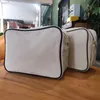 Sacos cosméticos casos 4 tamanhos s m l xl lona armazenamento viagem maquiagem organizador diy bordado remendo personalizar bolsa de higiene presente de festa 230817