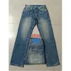 Calças de perna de moda straight 18ss novo jeans elástico verdadeiro robin rock jeans jeans crystal studes jeans calças de jeans designer calças masculinas 2588