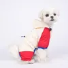 Dog Apparel Pet Hooded Raincoat Reflective Puppy Rain Coat Dogs Clothes Waterproof Windproof Jacket Supplies Accessories