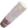 Wegwerpbekers rietjes 30 pc's beker campinglocatie rekwisieten Halloween eenmalig papier handige accessoires buitenfeest