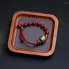 Link armbanden natuurlijke cinnabar armband met star day accessoires sjabloon heren en dames eerste sieraden hand gebreef