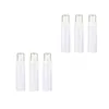 Bouteilles de rangement 6pcs 150 ml de savon en mousse Dispensateur de bouteille de bouteille moussante (blanc)