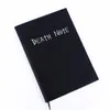 Kuitboeken A5 Anime Death Note Notebook Set Leather Journal en Necklace Feather Pen Animation Art Writing Journal Death Note Notepad 230817