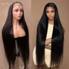 Peruvian Hair Os Brutte Lace Front Human Hair Wigs 220% density 13x6 Lace Frontal Wigs for Women 28