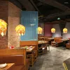 Hangende lampen kroonluchter creatief gepersonaliseerd restaurant potwinkel commerciële den