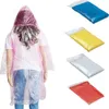 Perfevable Raincoat Adult imperméable Poncho Travel Camping doit pluie enveloppe unisexe des vêtements de pluie d'urgence uniques