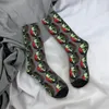 Chaussettes masculines chaussettes heureuses pour hommes pour hommes Boris Karloff Frankenstein films d'horreur vintage motif respirant équipage imprimé cadeau décontracté cadeau