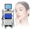 2023 Krachtige zuigkracht hydrs gezichtswater microdermabrasie huid diepe reiniging hydrafaciasls machine zuurstof mesotherapie pistool RF lift gezichtsverjonging hydro 14 in1