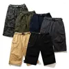 Shorts masculins marchandises militaires hommes Coton décontracté Coton Multi poches culotte camouflage camouflé Taille m-5xl