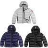 Kinder Daunenmantel Kleinkind Kanadische Winter Designer Jacke Kinder Jungen Warme Kleidung Gänse Mädchen Jugend Kapuzen lassic Oberbekleidung Parkas Blume Schwarz Grau Dunkelblau