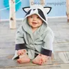 Koce Skupita detaliczna-22 Projekt dziecka z kapturem dziecięcego ręcznika do kąpieli/zwierząt Model kąpielowy/Baby Cartoon Pajama Z230818