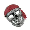 Маски для вечеринок 1pc Mask Mask Pirate Skul Skul Funor Terror Ghost Retro Men and Women 230818