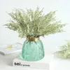 Dekorative Blumen Kränze künstliche Blumen Hirse Grasblumen Home Deco Hochzeitsvorräte falsche Blumenarrangement Decoracin Hogar HKD230818