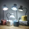 Lampes de table Creative Pen Holder Night Light Cartoon Protection oculaire Décor de salle d'apprentissage des étudiants