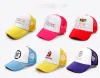 NEW Sublimation Trucker Hat Sublimation Blank Mesh Hat Adult Trucker Caps for Sublimation Printing Custom Sports Outdoor Hat FY5126