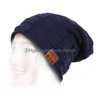 Другие электроники Универсальные кепки Ушники мужчины Женщины мягкая зимняя шапочка сетка