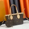 Bolsa de compras impressa em couro de grande capacidade para designer de bolsa de ombro feminino de moda de moda