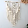 Tapestri 1pcs Boho Wall Hanging Wall Aberstry Creative Macrame MACRAME Decorazione della sala ara tapassa Decorazione sospesa R230817