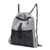 Sac à dos étanche étanche pliable sac de gym de gym fitness sraw-tricot shop poche randonnée camping plage natation hommes femmes sacs de sport mochilas