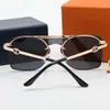 2023 مصمم النظارات الشمسية النظارات الكلاسيكية Goggle Goggle Outdoor Beach Sun Glasses for Man Woman SignatureThial Original Box